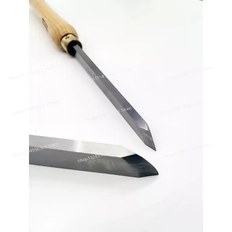 HSS Negative Rake Scraper Woodturning Chisel 12mm Width, 22mm Width
