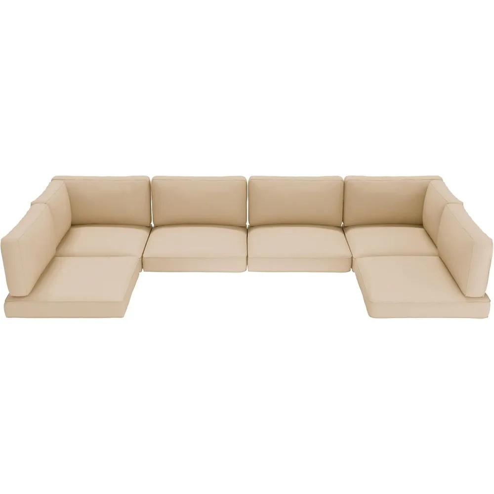 

Outdoor Cushions for Patio Furniture, Replacement Patio Cushion for Outdoor Sectional, Water-Resistant and Spongy Cushions for