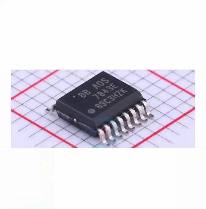 10PCS New original ADS7843E  SSOP-16