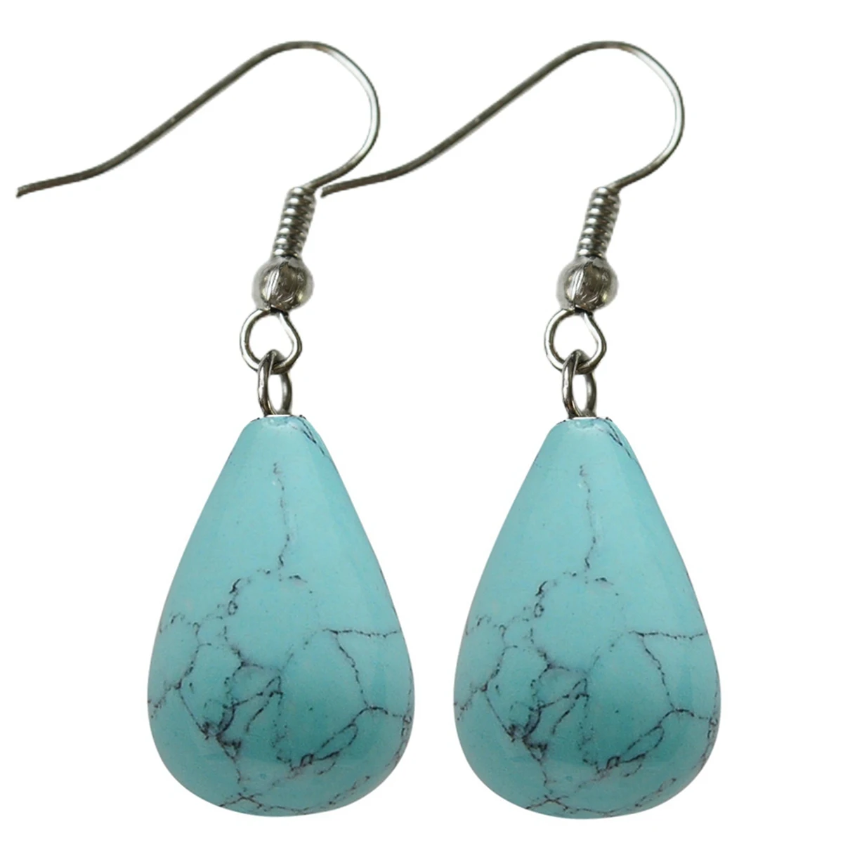 Turquoise Pendant  Earrings for Women and Girl Fashion Festival Hoop popular Aesthetics  Elegant Jewelry Illuminates Your Beauty