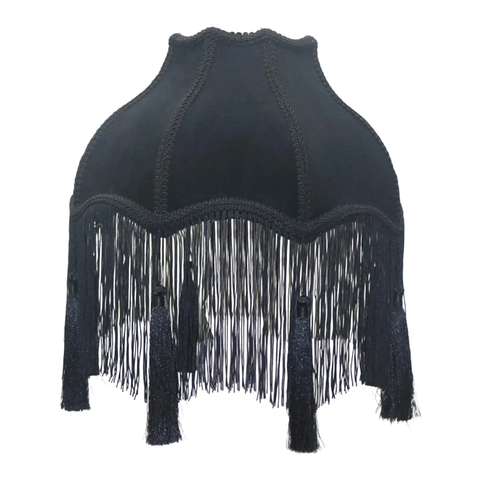 Velvet Lamp Shade Bell Shape,Lampshade,Decorative,E27 Elegant Victorian Classic