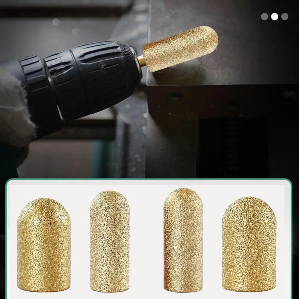Stone Carving Tool Stone Carving Burr Bit Stone Carving Grinder Disc for Precision Polishing Burrs Removal Durable