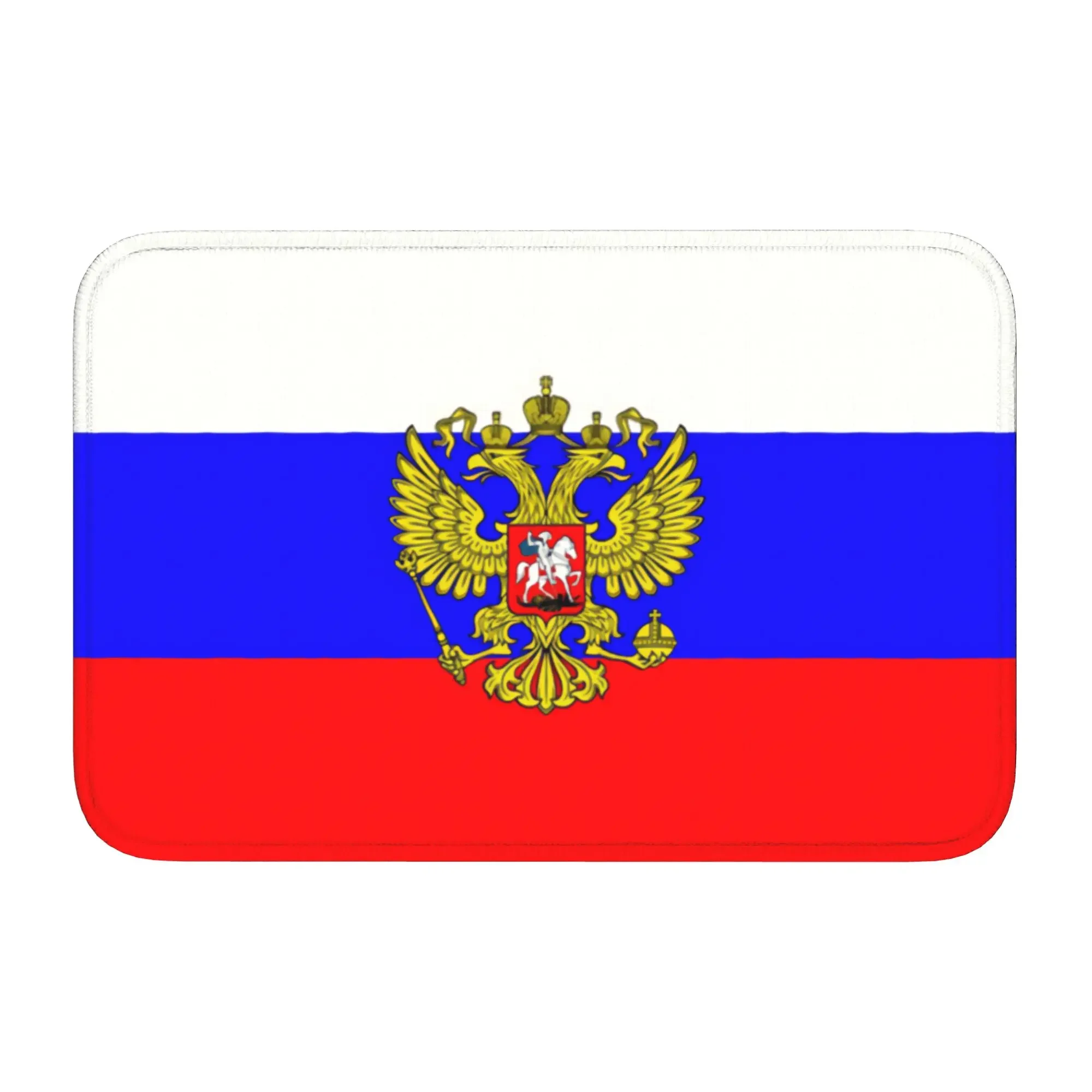 Custom Russian flag Doormat Non-Slip Entrance Kitchen Bath Door Floor Mats  Garden Rug Carpet Footpad