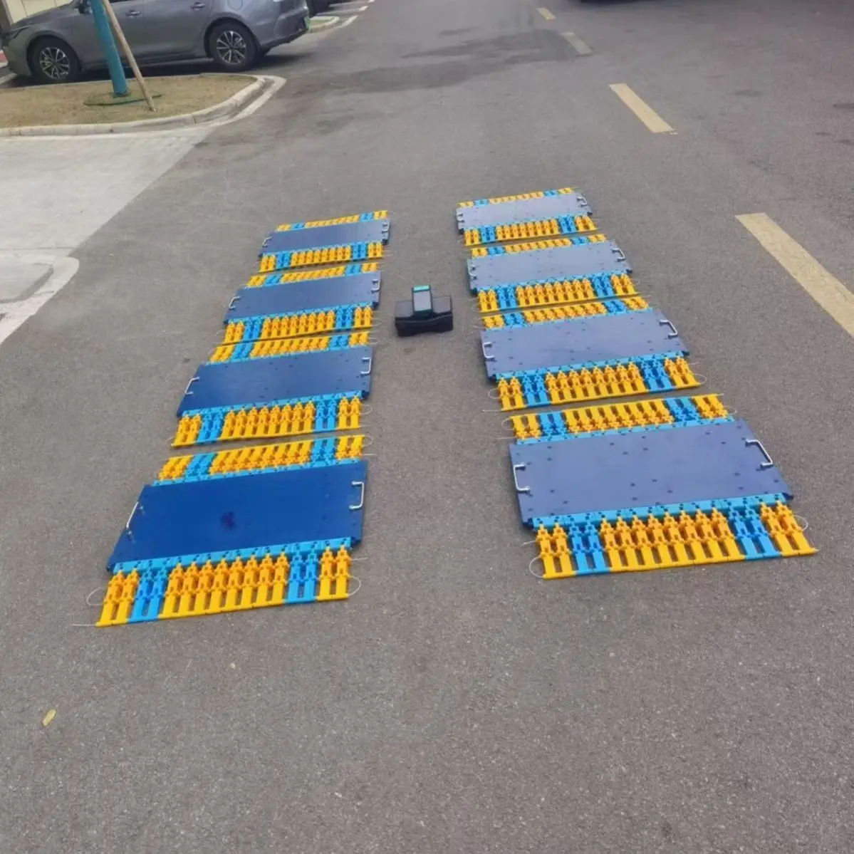 Wireless Mobile Truck Wheel Scale Split-Type Thickened Floor Scale c