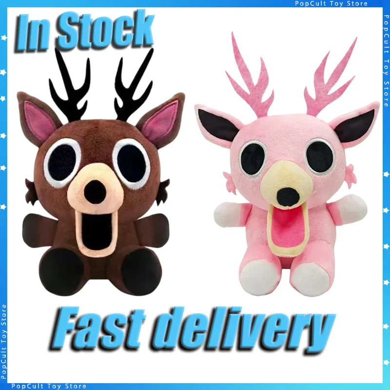 

In Stock Plush Doll Anime Peripherals Halloween Deer Monster Terror Deer Collectible Model for Kids Christmas Gift Toys