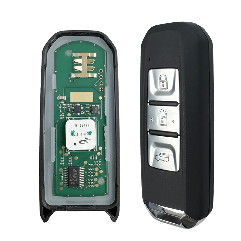 رقاقة ID46 ID47 لسيارة شيفروليه بليزر أوبترا توربو هيكتور استمتع بكابتيفا 433 ميجا هرتز مفتاح السيارة الذكي الأصلي 3 أزرار #4