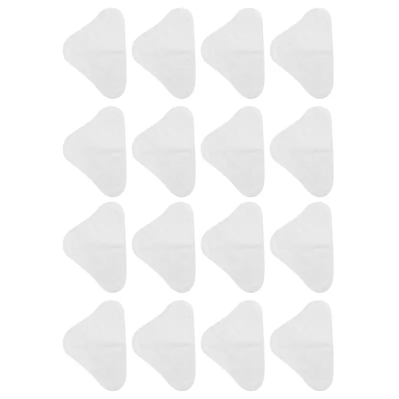 BAAG-16 Pcs Of Replacement Steam Mop Microfiber Cloth Pad For Mop Triple-Cornered Mop
