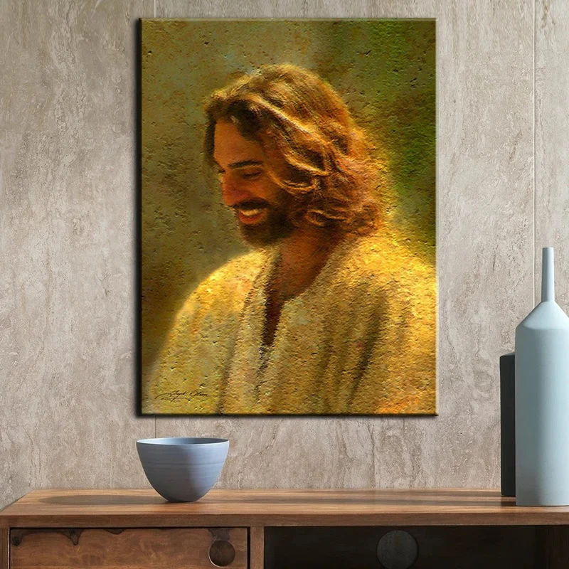 Christian God Jesus Canvas Wall Arts Christian God Jesus HD Photos Home Decor Picture Prints Classical Poster Paintings Artwork