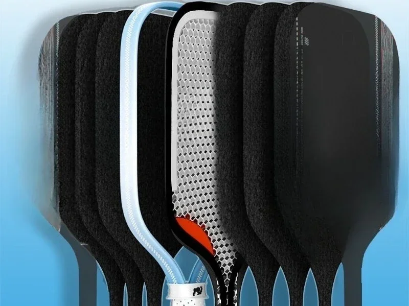 Hot Pressed T700 Carbon Fiber Pickle Racket Professional Ultra Light