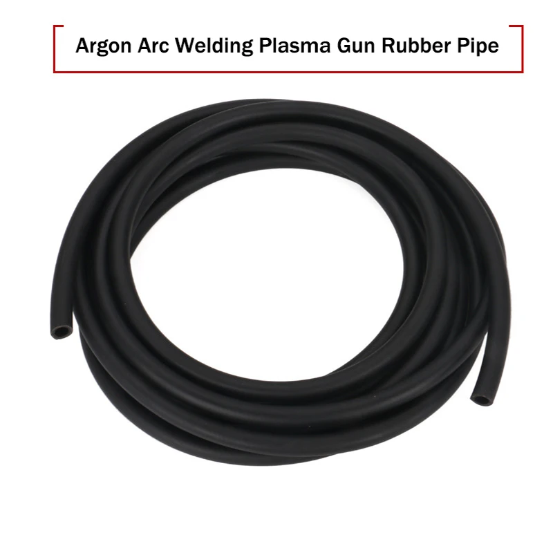 Tubo de goma para pistola de Plasma de soldadura por arco de argón, tubo de goma negro, tubo de goma de silicona, tubo blanco, tubo de agua, reemplazo de tubo de Gas, 8mm/10mm