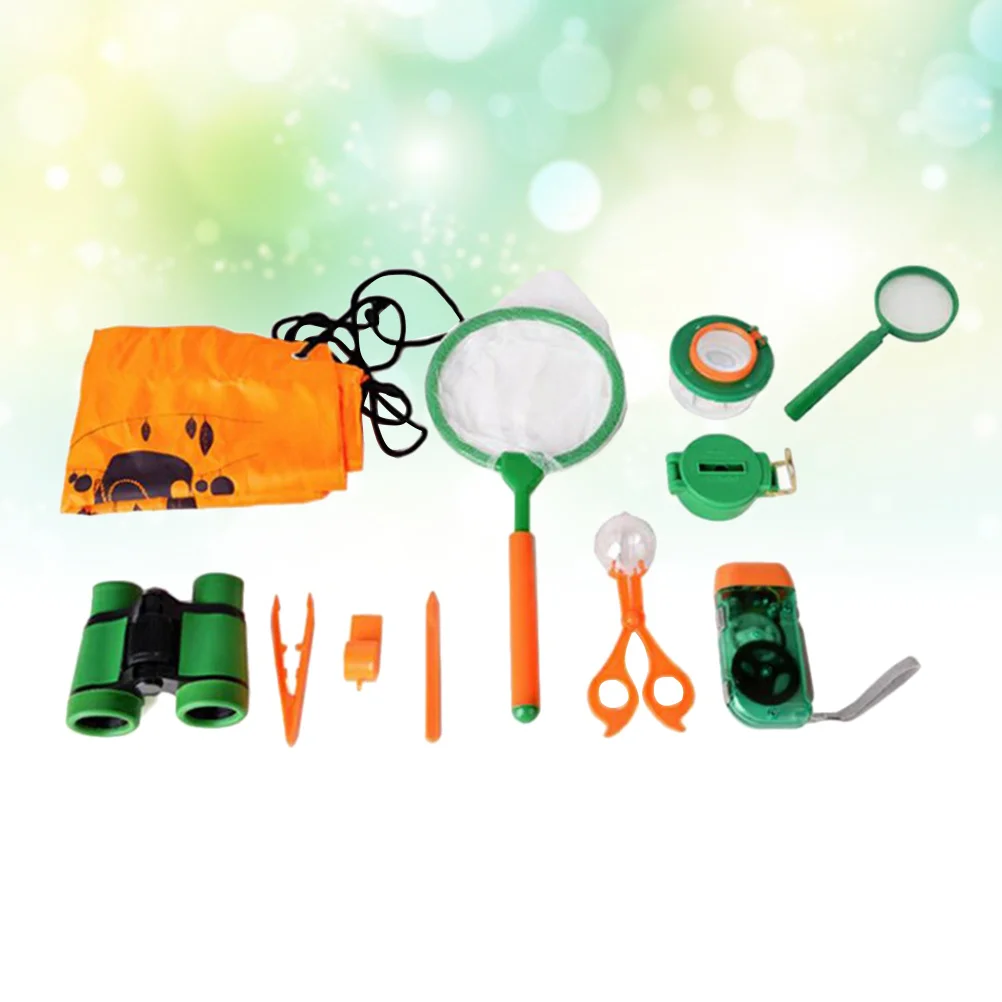 

11 шт., наборы для ловли насекомых для детей, цветные телескопические сетки, уличный набор инструментов для ловли насекомых, для ловли бабочек, насекомых, маленьких