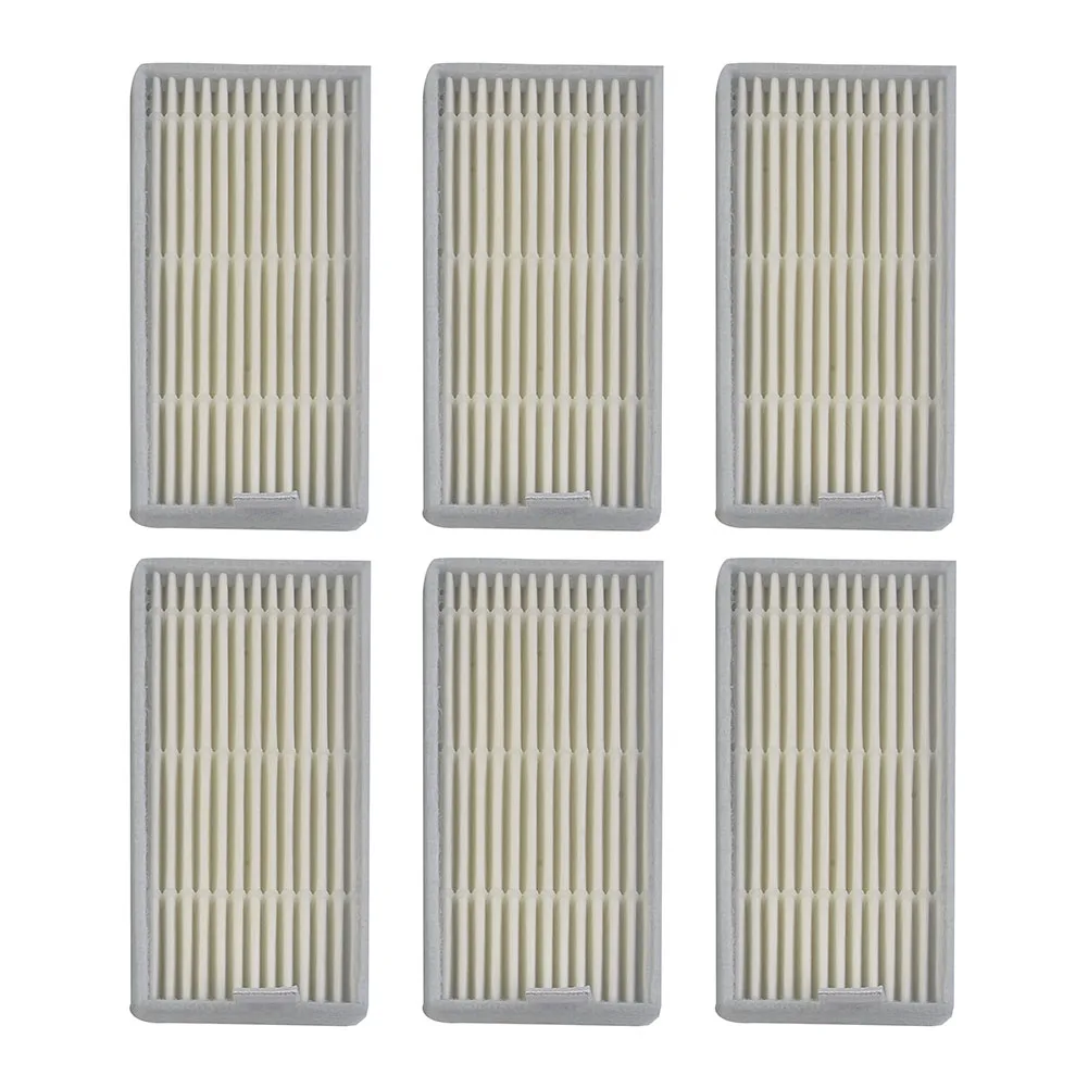 6 Pcs Filters For Lidl SSR 3000 A1 Robotic Vacuum Cleaner Household Vacuum Cleaner Replacement Spare Parts