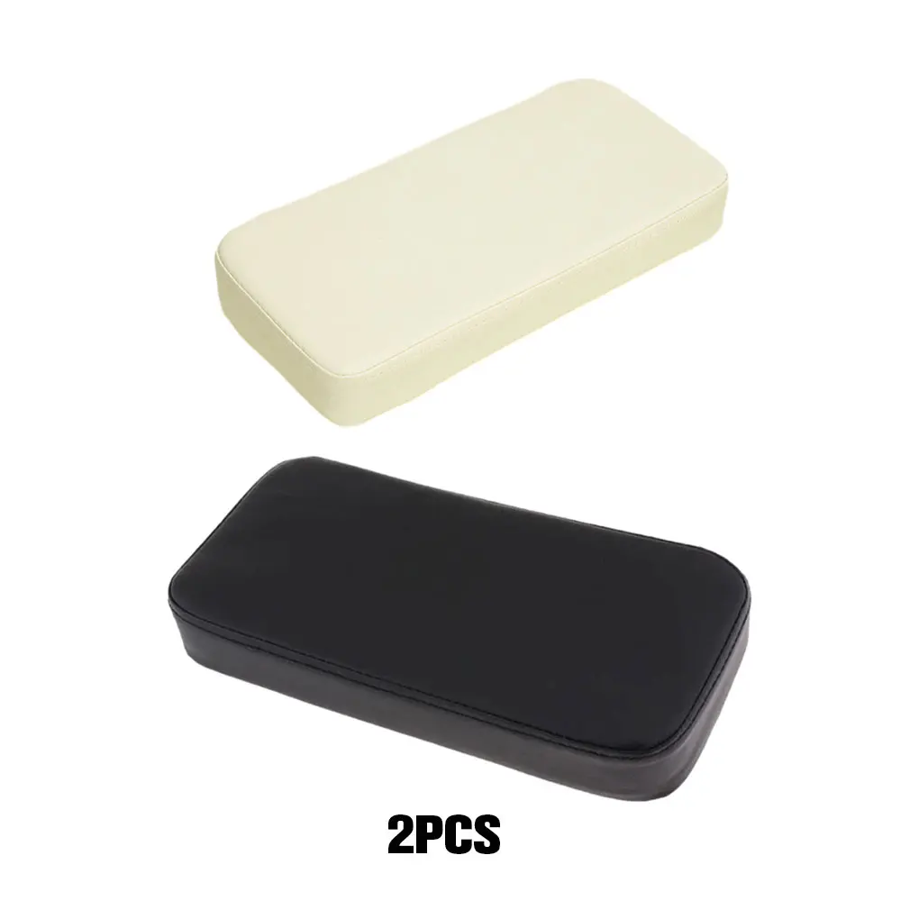 2PCS Beauty Salon Cushion Breathable Spa Nursing PVC Leather Square Pillow Massage Bed Table Head Bolster Neck Support Head Rest