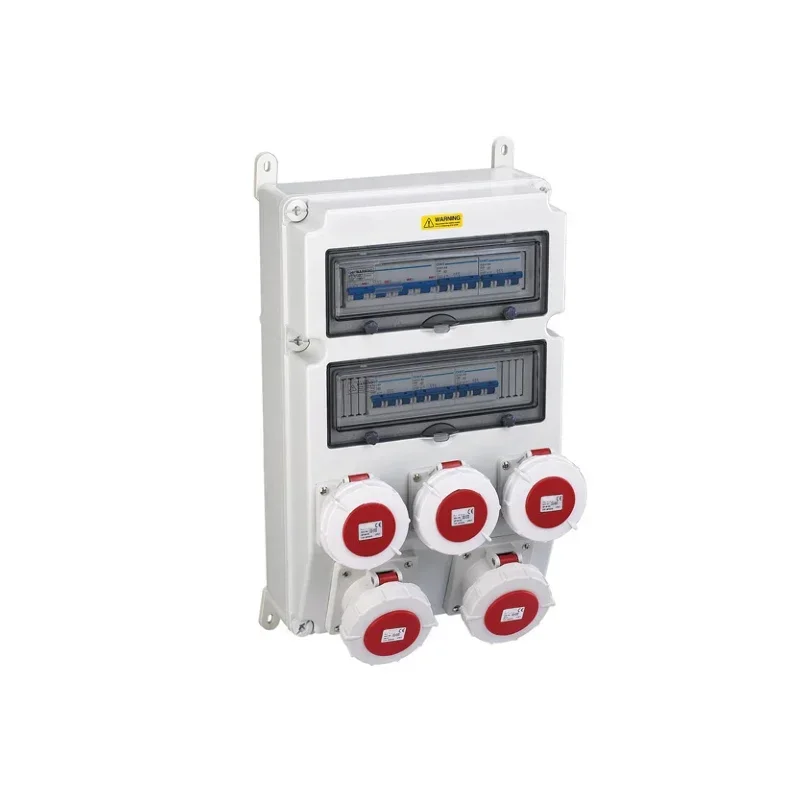 

Электрический распределительный щит европейского стандарта IEC, IP65, с розетками IP44, всепогодный, для настенного монтажа