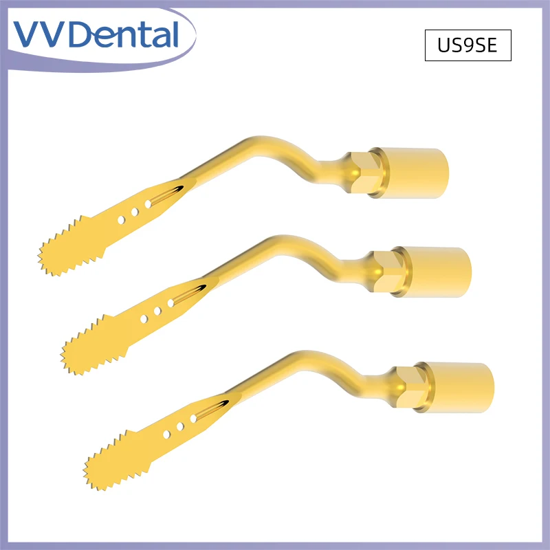 

Насадка VVDental для пьезохирургии, совместимая с наконечником SATELEC Mectron US9SE, для резки кости, имплантационная, с отводом воздуха