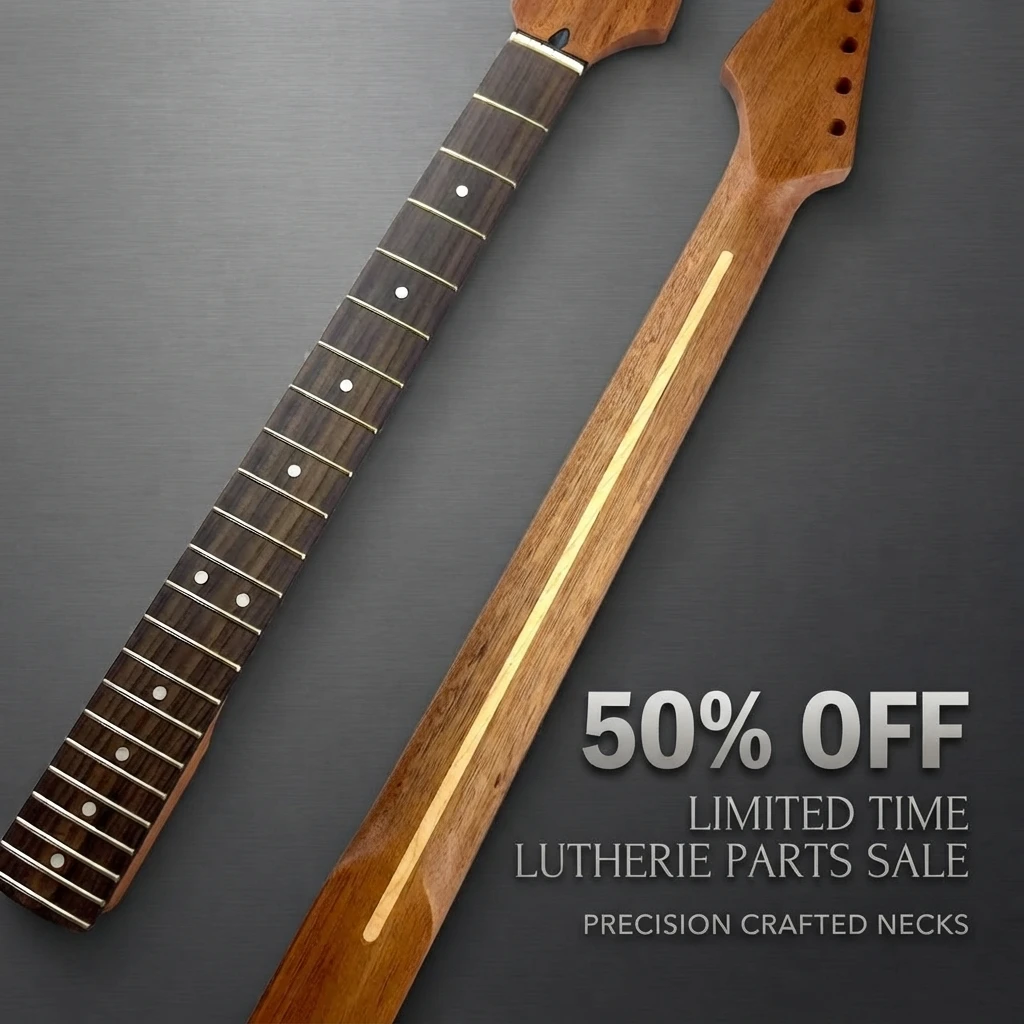 Mahogany ST TL Style Guitar Neck with Rosewood Fretboard 22 Frets Smooth Playability Fast Shipping Replacement Neck