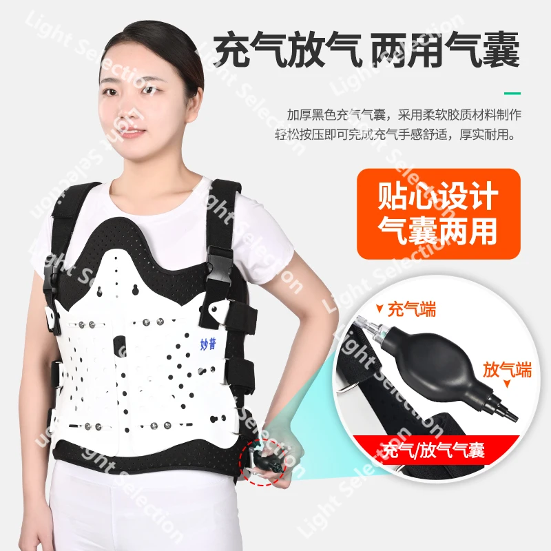 

Фиксационный бандаж Thoracolumbar Компрессионный поясничный активатор Послеоперационная реабилитация при переломе