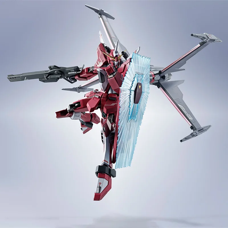 Bandai in Shock Original METAL ROBOT ZGMF-X191M2 INFINITE JUSTICE GUNDAM TYPE 2 Aninm Full Action Assembly Action Figure Toy