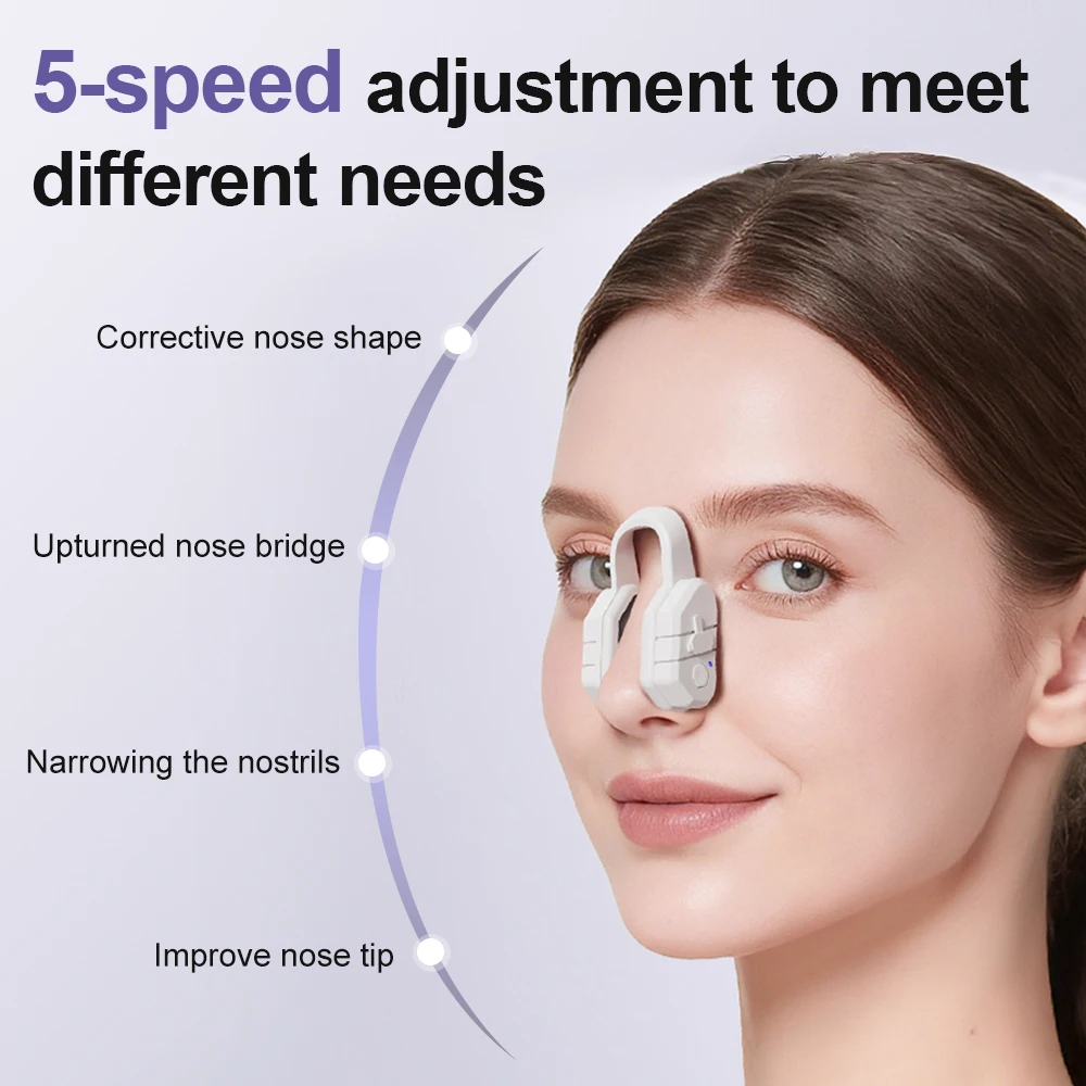 EMS Beauty Nose Clip Silicone Nose Shaper Daily Usage Lifter Clip Nose Bridge Straightener Corrector Beauty Tools for Women