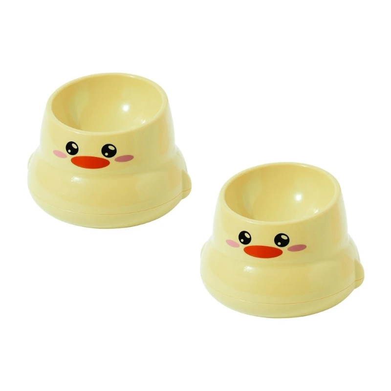 2pack Small Durability Bowl Relief Feeders Prevent Vomiting Pet Bowl Stand