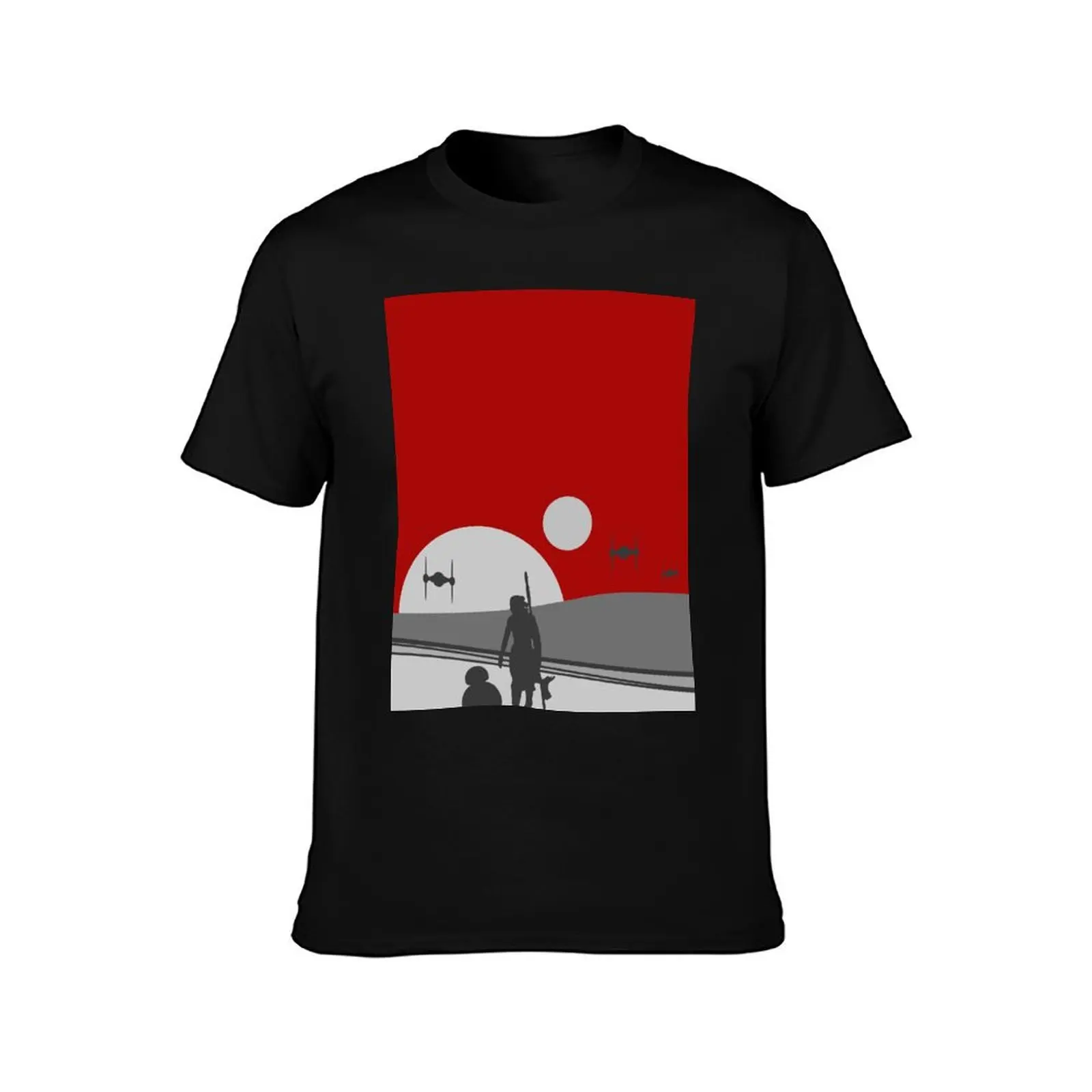 Sunset T-Shirt Fashion Simple Casual Tee Shirt T-Shirt