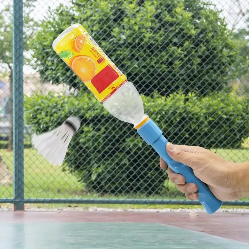 Herramienta de bádminton para raqueta, equipo de práctica de bádminton portátil, corrección de agarre precisa, suministros y herramientas de bádminton para la familia