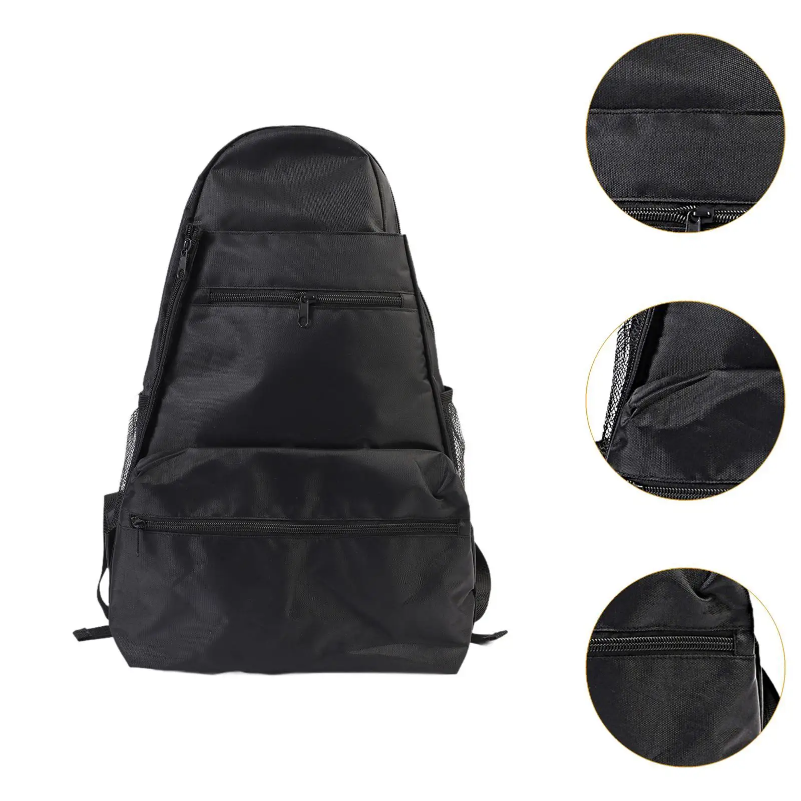 ピックルボールバッグ ジッパー開閉ラケット収納バッグ ゲーム女性旅行用