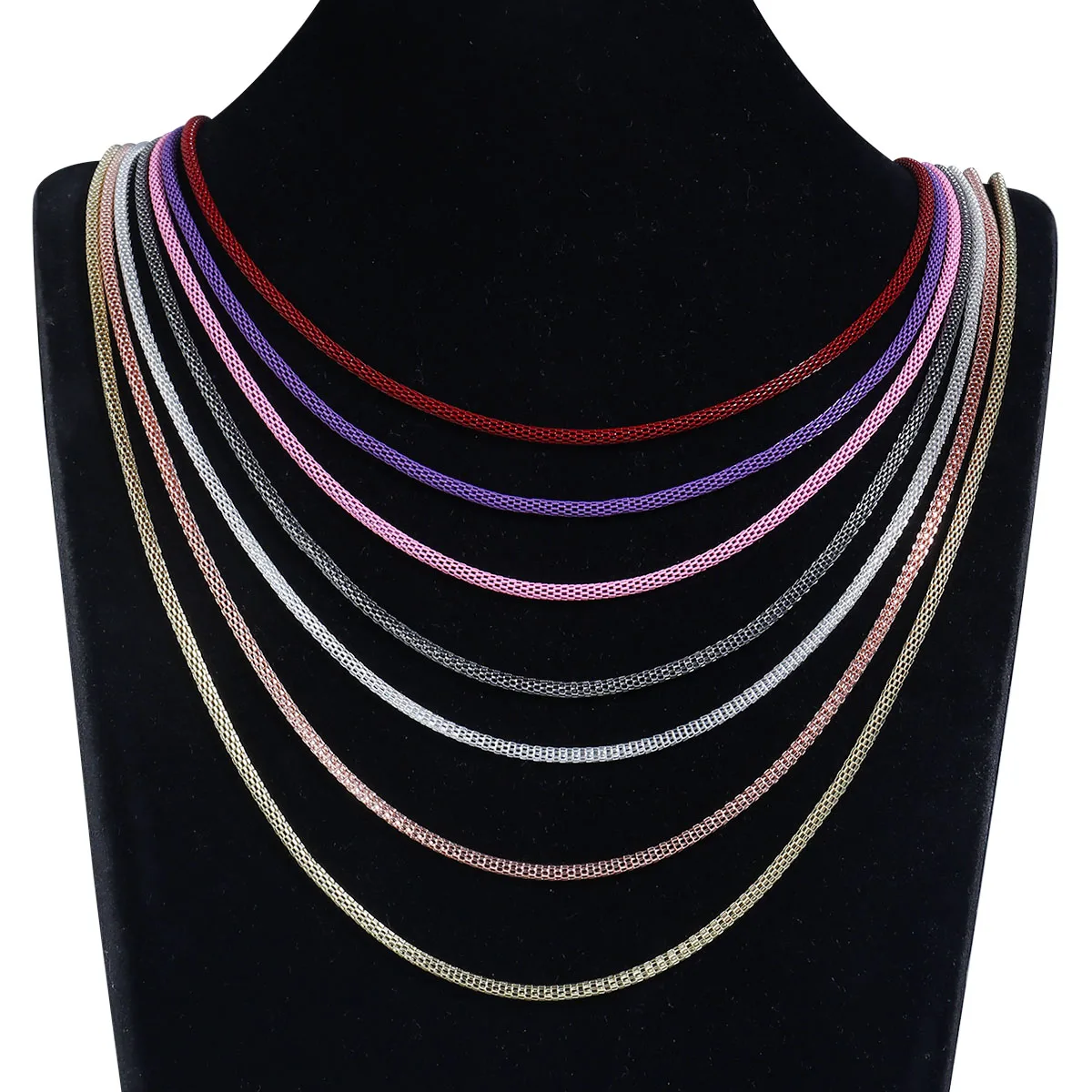 5pcs 1.2m Length 3.2mm Crude Metal Iron Chains Jewelry Chain For Women Fashion Necklace Bracelet Body Diy Chains Jewelry Finding