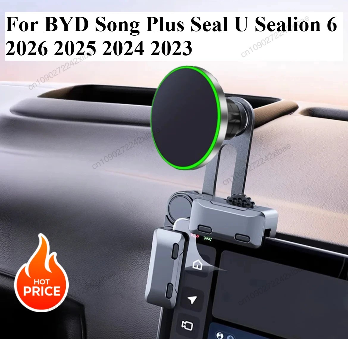 

Универсальный автомобильный держатель для телефона, специальное автомобильное крепление и держатель для BYD Song Plus Seal U Sealion 6 2026 2025 2024 2023