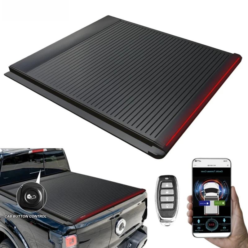 High Quality Aluminum Retractle Roller Shutter Tonneau Cover GWM Cannon Pickup