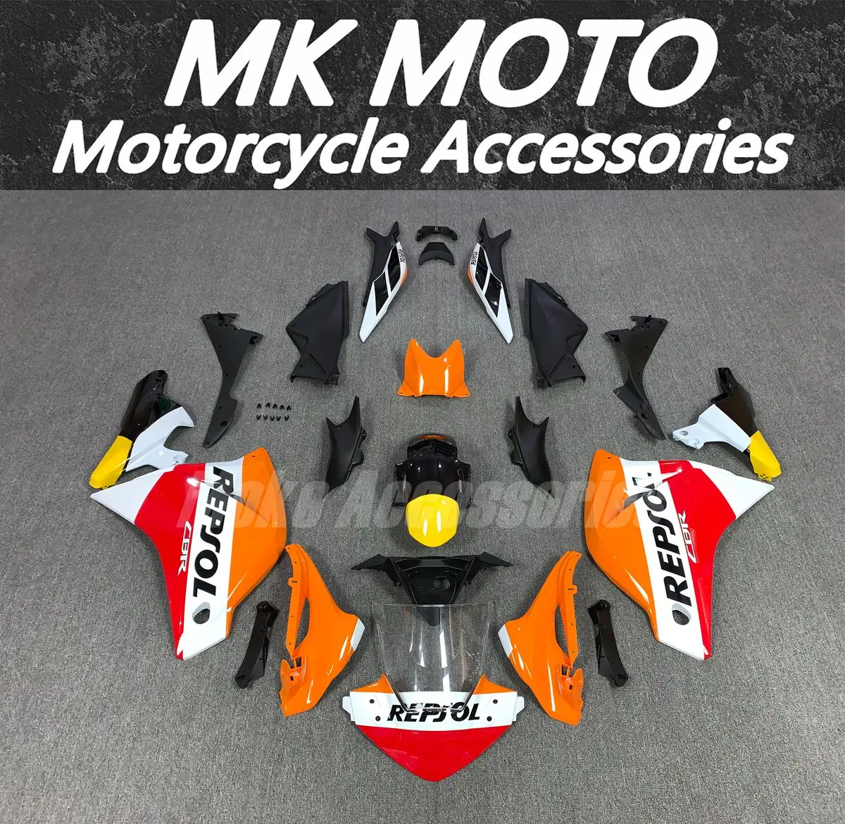 

Motorcycle Fairings Kit Fit For Cbr250rr 2011 2012 2013 2014 Bodywork Set High Quality ABS Injection New Red Orange White