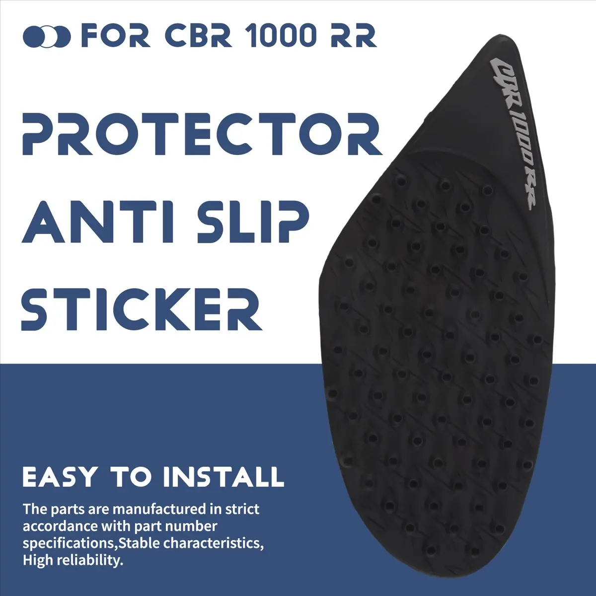#34C (Black)Tank Pad Protector Sticker Decal For Honda Cbr1000Rr 2008 -2011,Automotive Parts & Accessories