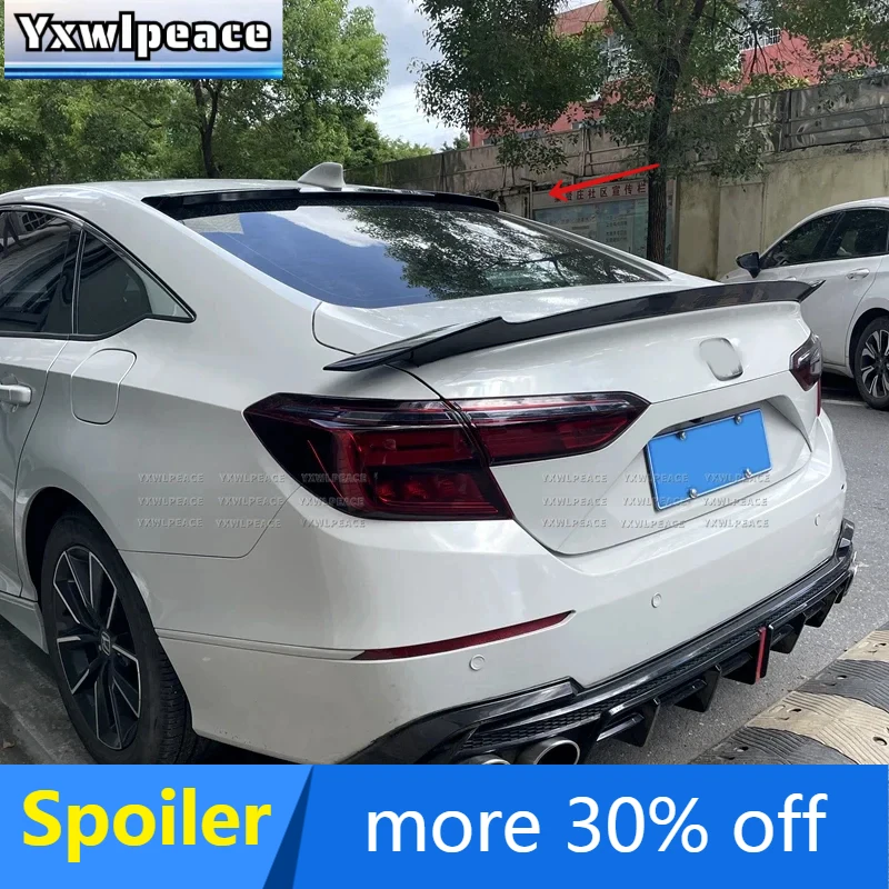 

For Honda Accord 10th Generation 2018-2022 Spoiler High Quality ABS Plastic Rear Window Roof Spoiler Body Kit Accessories