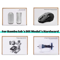 Bambu Lab 3D Printing DIY Mouse Kit Hardware Bambu Lab A1 MIni Wireless Mouse 002 Diy Model for Bambulab Boat Components Kit