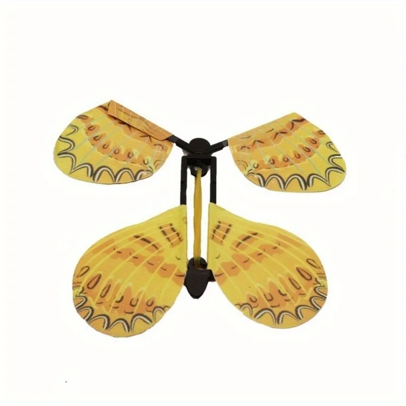 5 PCS Magic Hand Transformation Fly Butterfly Magic Tricks Props Funny Novelty Surprise Prank Joke Mystical Fun Classic