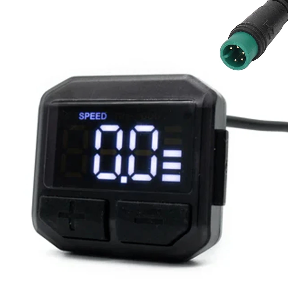 

Nulkomma KM3209 Ebike LCD Display Meter 5-pin Waterproof Connector Electric Bicycle Conversion Kit Ebike Speed Control Panel