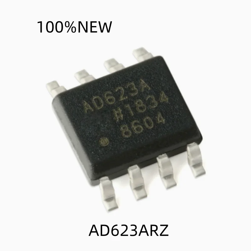 (2 Pieces) 100% New Ad623Arz Ad623Arz-R7 Sop-8 Single Power Rail-To-Rail Low-Cost Instrumentation Amplifier Chip
