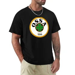 OSSA-Camiseta Masculina para Motocicletas, Tops Verão, Blanks, Roupas Fofas