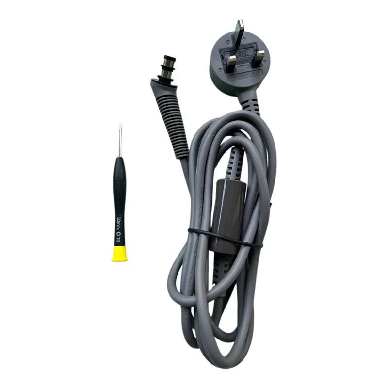 Kabel zamienny do lokówki AT51 do modelera włosów Dyson HS01/HS05, przewód zasilający, kabel do ładowarki AC z śrubokrętem