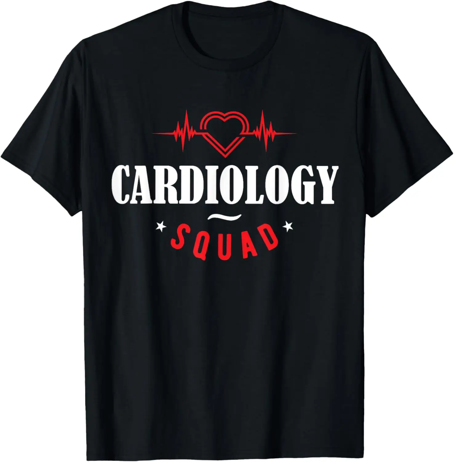

Кардиологическая медсестра с графикой - футболка Cardiology Squad
