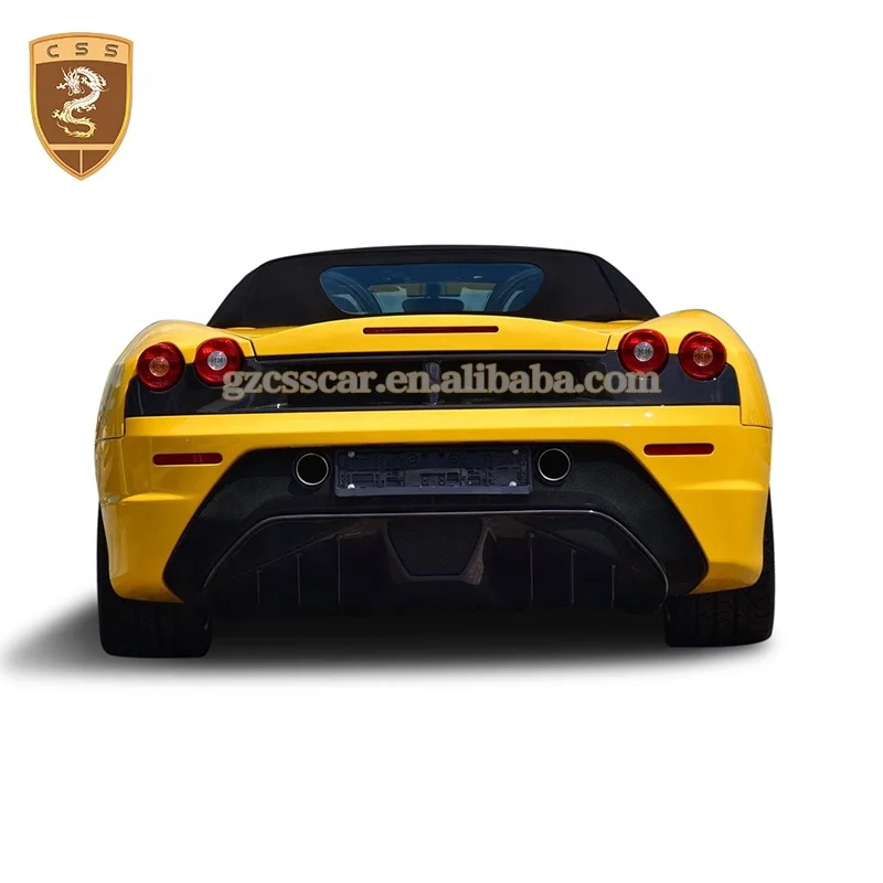 Voor Ferrari F430 Body Kit SC Stijl Glasvezel Voorbumper Side Rokken Achterbumper Diffuser Bodykit