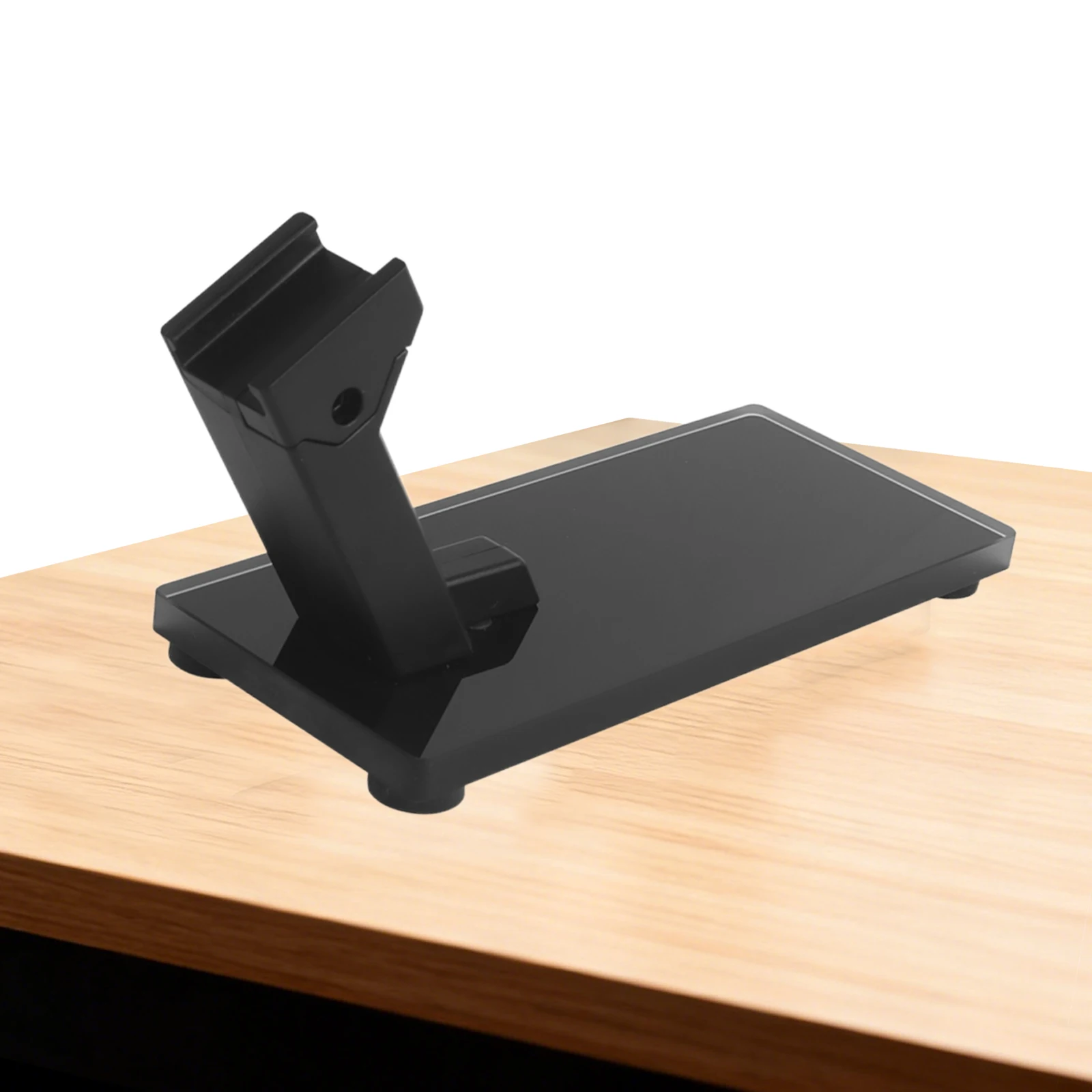 Double Stack Magazine Model P Stand with Base and Non-Slip Pads Hand Gun Stand with Adjustable Buckle for Decorative Ornament