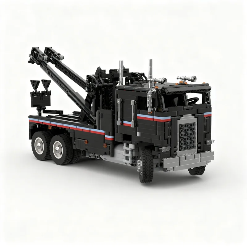 2533pcs MOC Freightliner FLA 9664 Terminator 2 Technical Model Building Blocks Construction Christmas Gift Toy Brick Creative