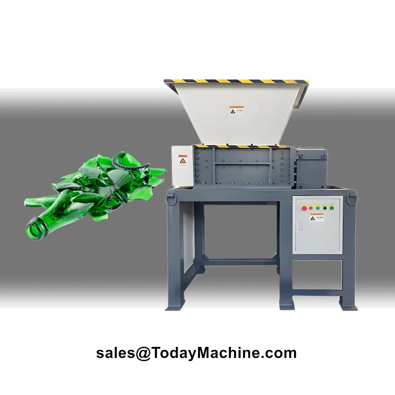

Double Shaft Shredder Rubber Tire Waste Car Tier Pulverizer Machine