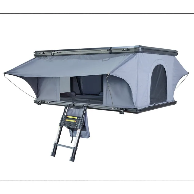 Hot-selling aluminum alloy summer tent with 4 support poles, 300 kg load-bearing, camouflage style, quick and automatic opening