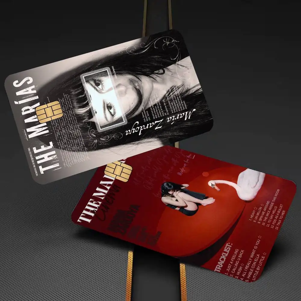 Album Art S-Submarine The Marias Anmie Sticker Film Skin Cover For Credit Card Debit Bank Card Front