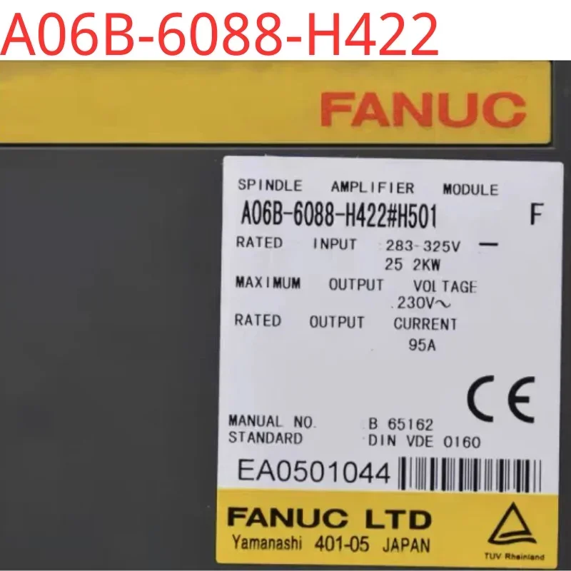 A06B-6088-H422 second-hand tested ok  Servo Drive in good Condition