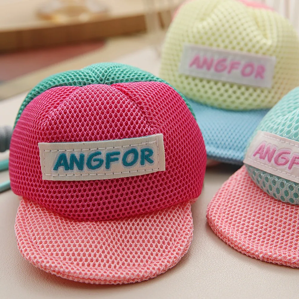 

Fashion Keychain Coin Purse Anti Loss Pendant Hat Shape Mesh Bag Dopamine Colored Change Purse Pouch Bag