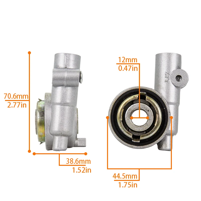12MM Motorcycle Scooter Speedometer Speedo Drive Gear For Bigboy Hanway Retro 150
