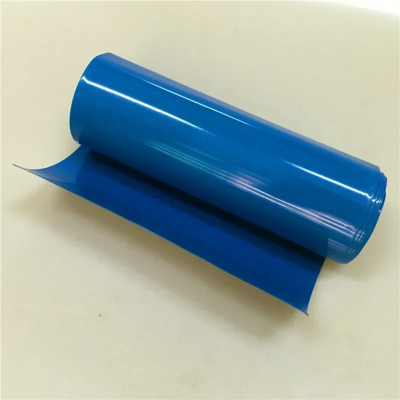 STARPAD For the width of 200mm thick 0.17-0.18mm blue PVC heat shrinkable tube battery package insulated sleeve